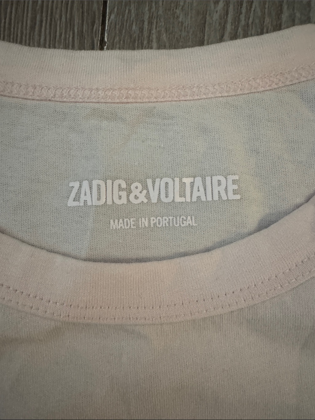Nwt Zadig & Voltaire Cell Phone Image On T-Shirt — image 4 of 5